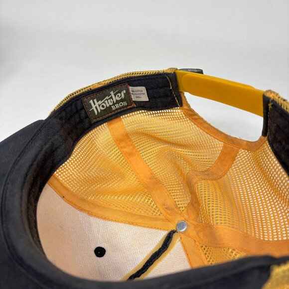 Howler Brothers Gray/Yellow Embroidered Rope Accent Snapback Trucker Cap Hat - Picture 7 of 8